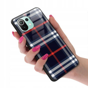 Etui GLASS do XIAOMI MI 11 LITE 5G NE Kratka Wzory