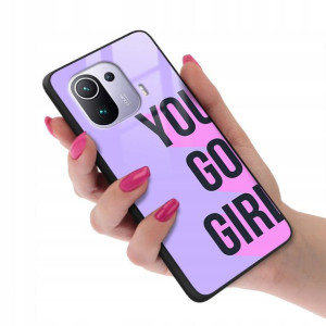 Etui Glass do XIAOMI Mi 11 PRO Kobiece Girl Wzory
