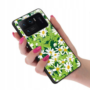 Etui GLASS do XIAOMI Mi 11 ULTRA Kwiatowe Wzory