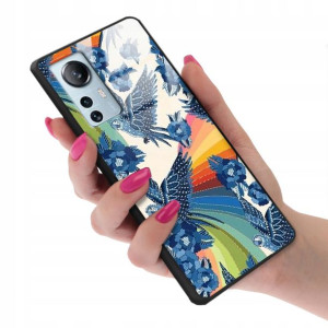 Etui GLASS do XIAOMI MI 12 LITE Botanic Top Wzory
