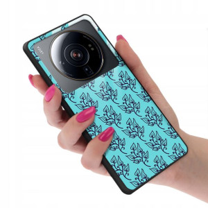 Etui GLASS do XIAOMI MI 12S ULTRA Kwiatowe Wzory