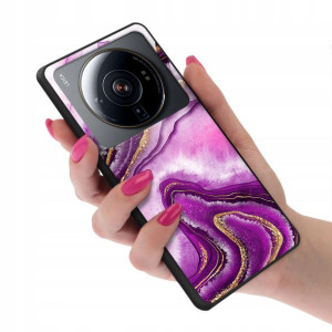 Etui GLASS do XIAOMI MI 12S ULTRA Marmurki Wzory