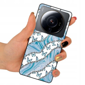 Etui GLASS do XIAOMI MI 12S ULTRA Motyle Top Wzory