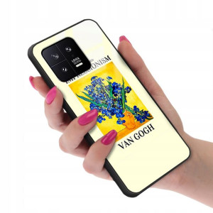 Etui Glass do XIAOMI MI 13 Impresjonistyczne Wzory