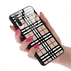 Etui GLASS do XIAOMI MI 9 PRO Case Kratka Wzory