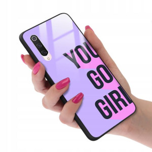 Etui Glass do XIAOMI MI 9 PRO Kobiece Girl Wzory