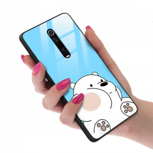 Etui Glass do XIAOMI MI 9T We Bare Bears Top Wzory