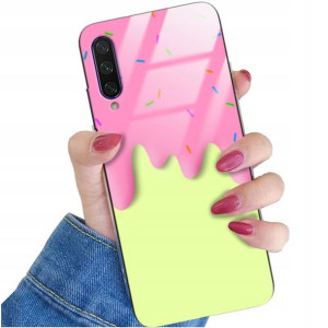 Etui Glass do XIAOMI Mi A3 LITE Case Słodkie Wzory