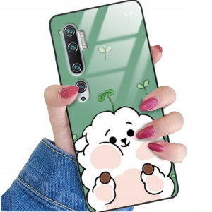Etui Glass do XIAOMI MI NOTE 10 Case Słodkie Wzory
