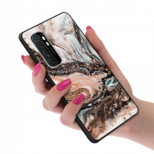 Etui Glass do XIAOMI MI NOTE 10 LITE Marble Wzory