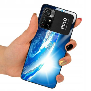Etui Glass do XIAOMI POCO M4 PRO 5G Impresja Wzory