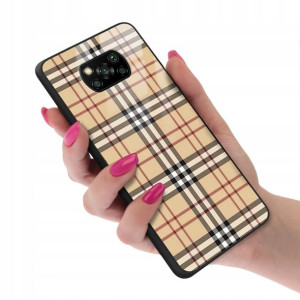 Etui GLASS do XIAOMI POCO X3 NFC Case Kratka Wzory