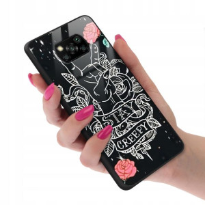 Etui Glass do XIAOMI POCO X3 NFC Teddy Bear Wzory