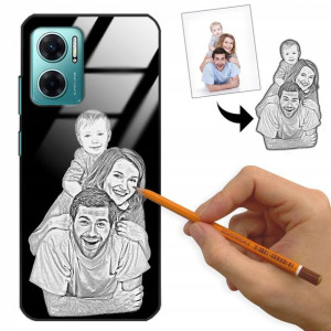 Etui Glass do XIAOMI REDMI 10 5G Rysunek Rysunek