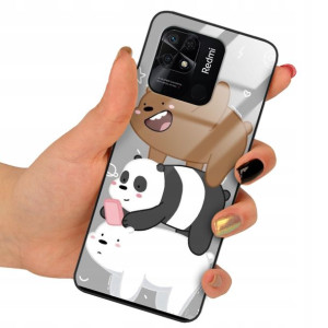 Etui Glass do XIAOMI REDMI 10C 4G Bare Bears Wzory