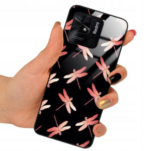 Etui Glass do XIAOMI REDMI 10C 4G Butterfly Wzory