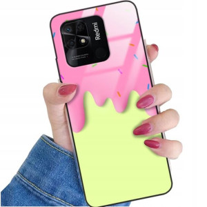 Etui Glass do XIAOMI REDMI 10C 4G Słodkie Wzory