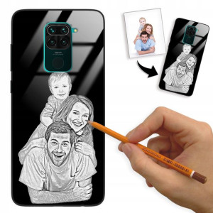 Etui Glass do XIAOMI REDMI 10X 4G Rysunek Rysunek