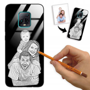 Etui Glass do XIAOMI REDMI 10X 5G Rysunek Rysunek