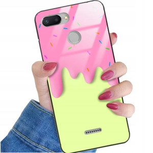 Etui Glass do XIAOMI REDMI 6 Case Słodkie Wzory
