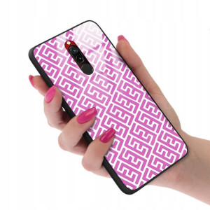 Etui GLASS do XIAOMI REDMI 8 Kwiaty Wiosenne Wzory