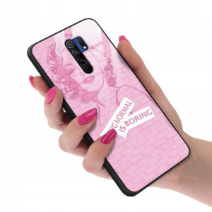 Etui Glass do XIAOMI REDMI 9 Kobiece Girl Wzory
