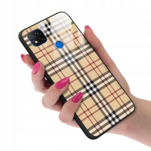 Etui GLASS do XIAOMI REDMI 9C Case Kratka Wzory