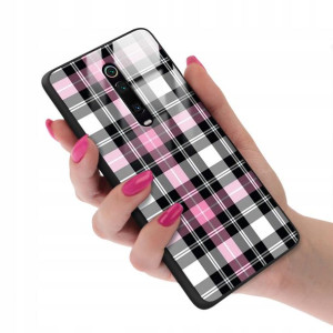 Etui GLASS do XIAOMI REDMI K20 PRO Kratka Wzory