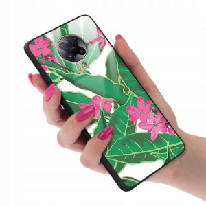 Etui GLASS do XIAOMI REDMI K30 PRO Kwiatowe Wzory