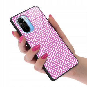 Etui GLASS do XIAOMI REDMI K40 Kwiaty Wiosna Wzory