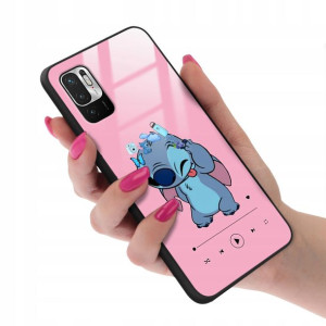 Etui Glass do XIAOMI REDMI NOTE 10 5G Stich Wzory