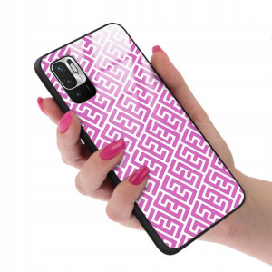 Etui GLASS do XIAOMI REDMI NOTE 10S Kwiatowe Wzory