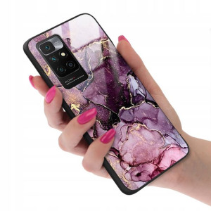 Etui Glass do XIAOMI REDMI NOTE 11 Marmurki Wzory