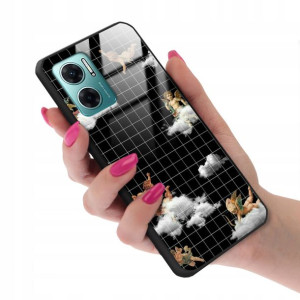 Etui Glass do XIAOMI REDMI NOTE 11E ANIOŁKI Wzory