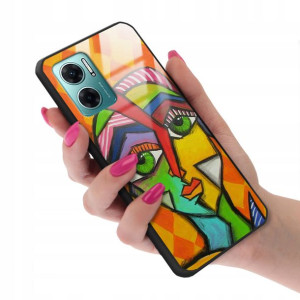 Etui Glass do XIAOMI REDMI NOTE 11E IMPRESJA Wzory