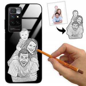 Etui Glass do XIAOMI REDMI NOTE 11T 5G Rysunek Top