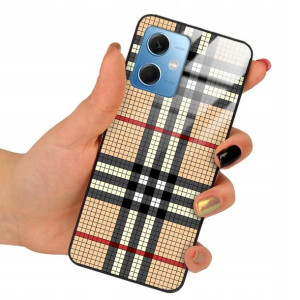 Etui Glass do XIAOMI REDMI NOTE 12 5G Kratka Wzory