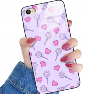 Etui Glass do XIAOMI REDMI NOTE 5A Słodkie Wzory