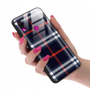 Etui GLASS do XIAOMI REDMI NOTE 7 Kratka Top Wzory