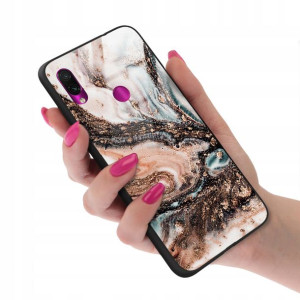 Etui Glass do XIAOMI REDMI NOTE 7 TOP Marble Wzory