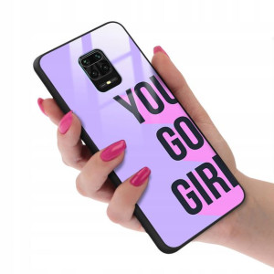 Etui Glass do XIAOMI REDMI NOTE 9 PRO Girl Wzory