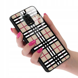 Etui GLASS do XIAOMI REDMI NOTE 9 PRO Kratka Wzory