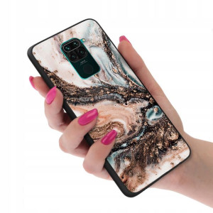 Etui Glass do XIAOMI REDMI NOTE 9 TOP Marble Wzory