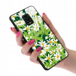 Etui GLASS do XIAOMI REDMI NOTE 9S Kwiatowe Wzory