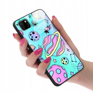 Etui Glass Szklane Do HUAWEI Y5P Wakacyjne Wzory