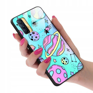 Etui Glass Szklane Do REALME V15 Wakacyjne Wzory