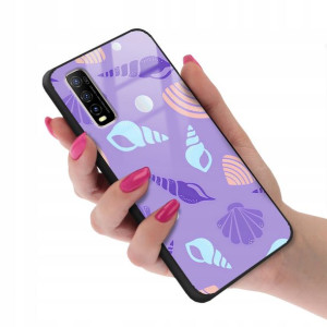 Etui Glass Szklane Do VIVO Y70s Wakacyjne Wzory