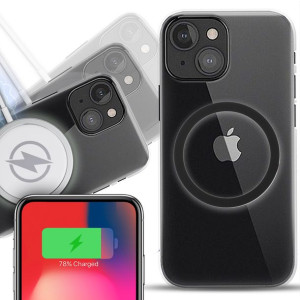 Etui Grube 2mm + Magsafe CZARNY do IPHONE 13 MINI