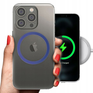 Etui Grube 2mm + Magsafe GRANAT do IPHONE 14 PRO