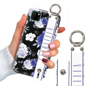 Etui Grube 2mm + Pasek do HUAWEI Y5P Luksusowe Wz